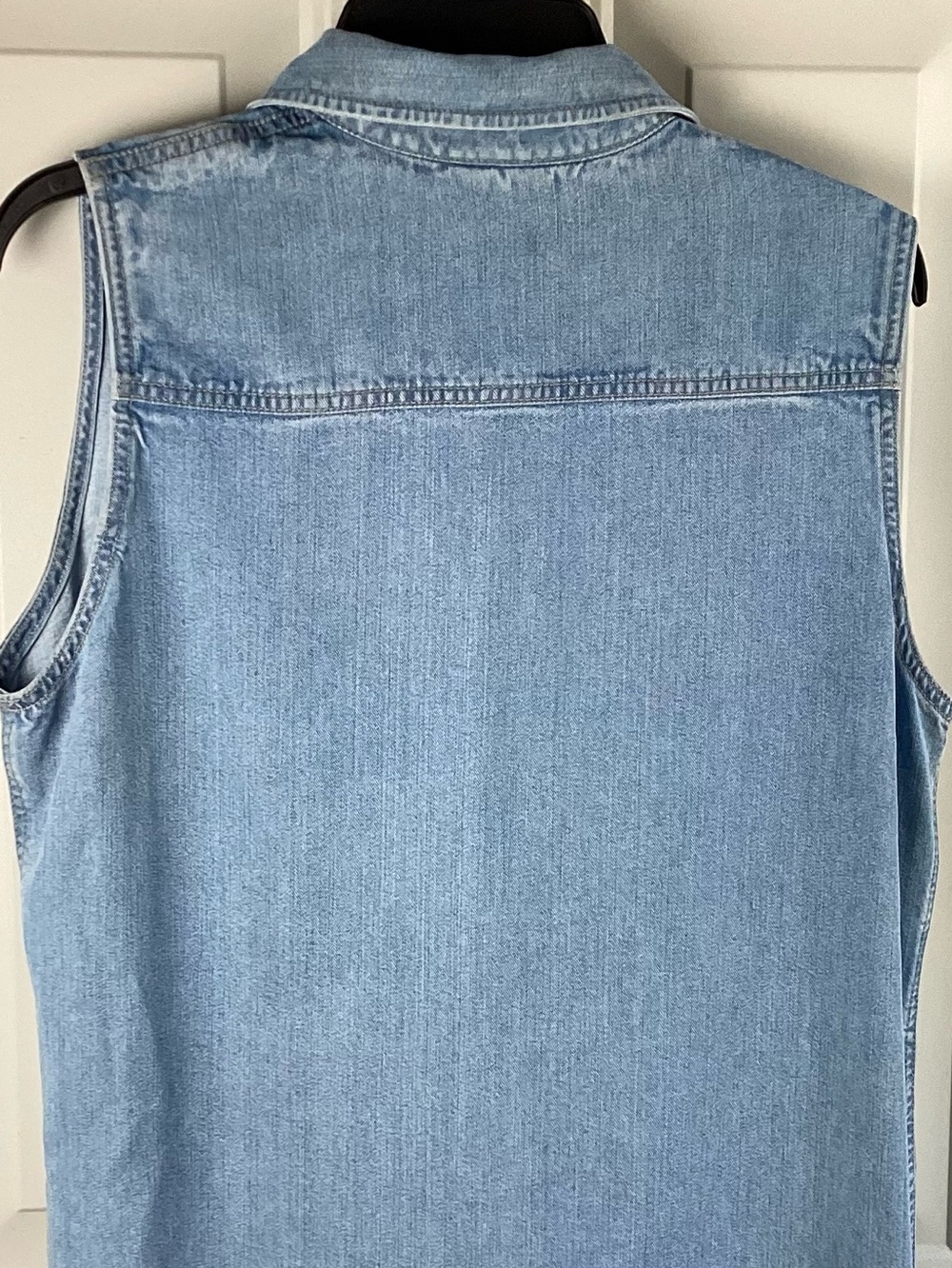 Jones Jeans Light Blue Denim-Look Maxi Dress - Picture 5 of 6